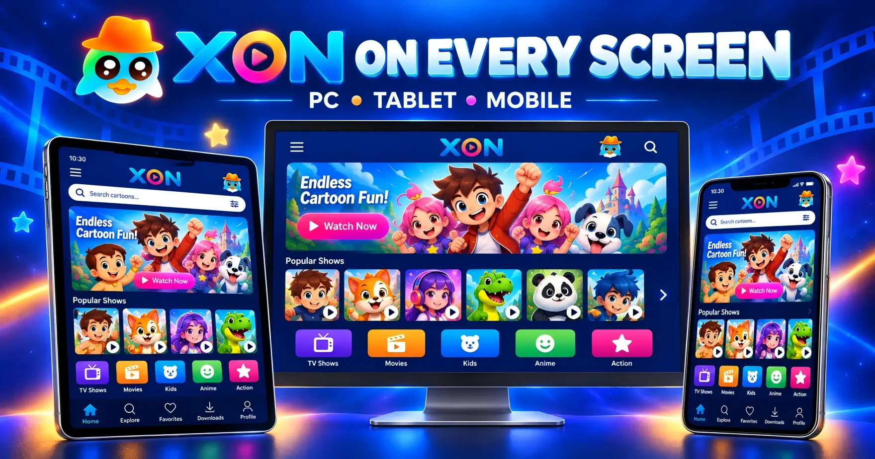 Xon App On Every Screen